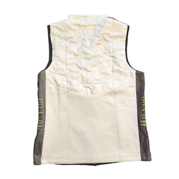 Parsons Extreme Golf x Nick Jonas Mix Media Jacket Vest NWOT $250 Gray Small - Picture 9 of 10